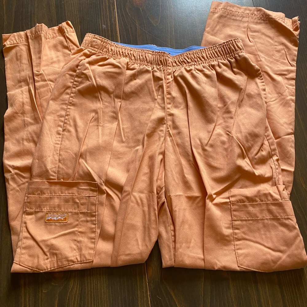 Women’s Orange Scrub Pants